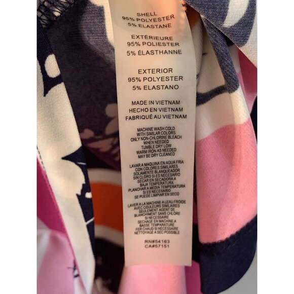 Vince Camuto Women Wrap Style V-Neck Dress Size 4 - Picture 3 of 6